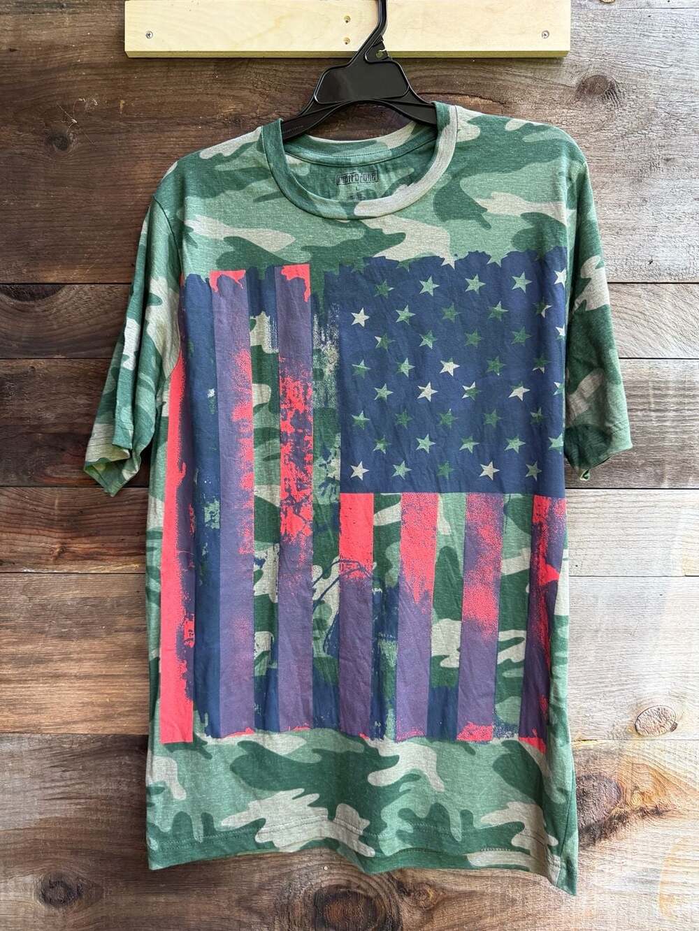 Metro One USA Flag Camo Graphic T-Shirt
